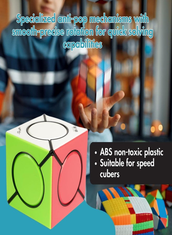 aCADZO Six Spot Cube Easy Turning & Smooth Puzzle - Cube Toy for All Age Groups Travel Party (Six Spot Cube Stickerless) - Image 2